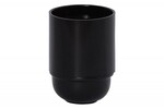 E-27-6 screw-type bakelite socket, black ONNLINE