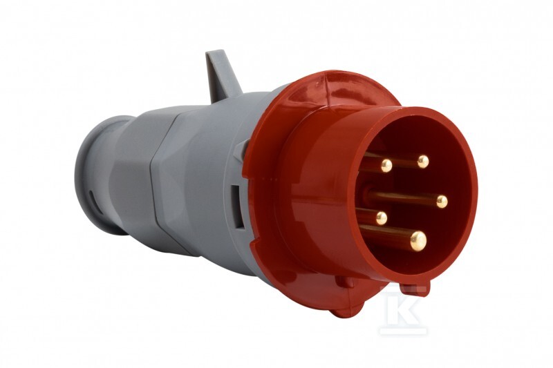 Prise industrielle 16A 5p - inverseur - F7.0027