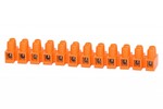 12-way terminal block. 2.5mm2 orange ONNLINE