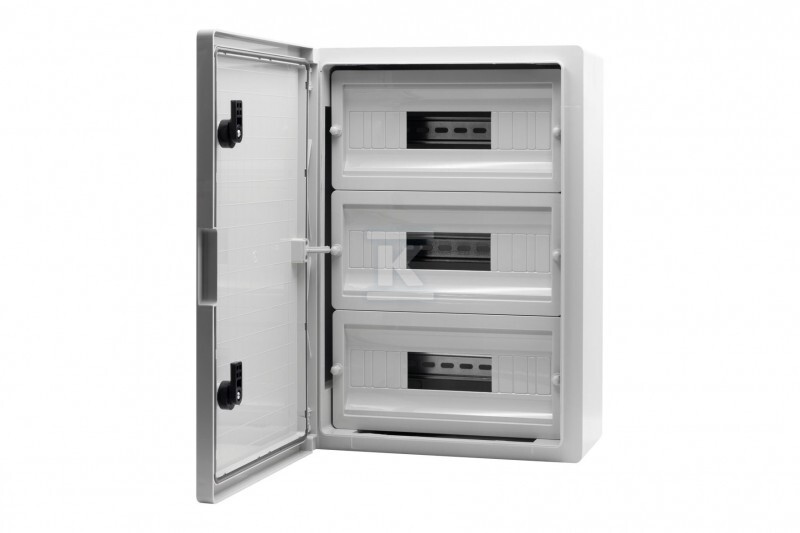 Корпус 350х500х190 мм 3 ряди - F1.0139