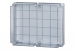 Герметична коробка FG 460x380x180 висока прозора кришка