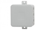 Герметична коробка V6 термозагартована IP54 сіра-клік 85x85x41 ONNLINE