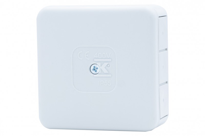 Герметична коробка H55-S 85x85x37 IP55 - F1.0306