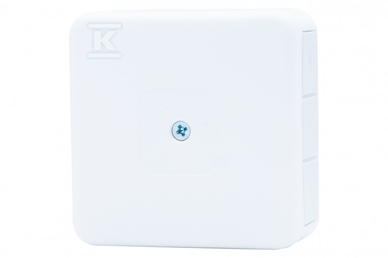 Герметична коробка H55-S 85x85x37 IP55 - F1.0307