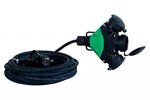 Verlängerungskabel 3-fach 3x2,5 OW - 20 Meter mit Stecker und Verteiler