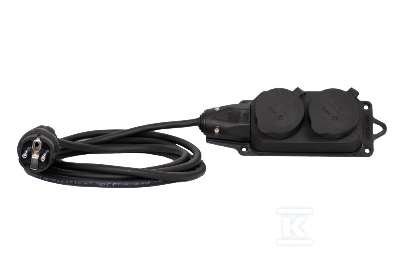 Przedłużacz listwowy 2x230V OW - 22975-7