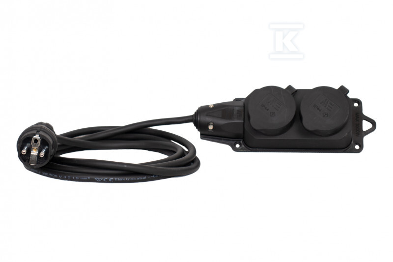 Подовжувач-розподільник 2x230V OW - 22975-8