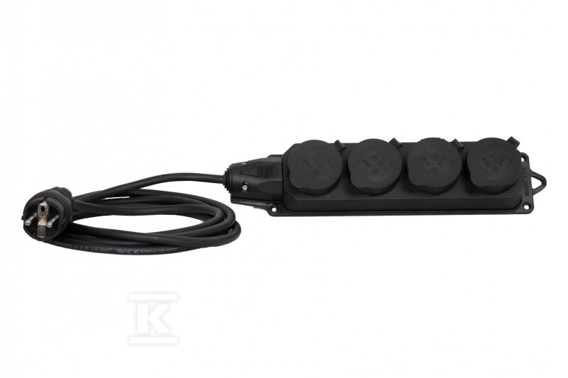 Extension lead 4x230V OPD (H07RN-F) - 24977-2