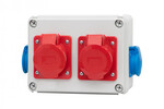 Розподільна коробка R-190 - гнізда 2x16A5p, 2x230V