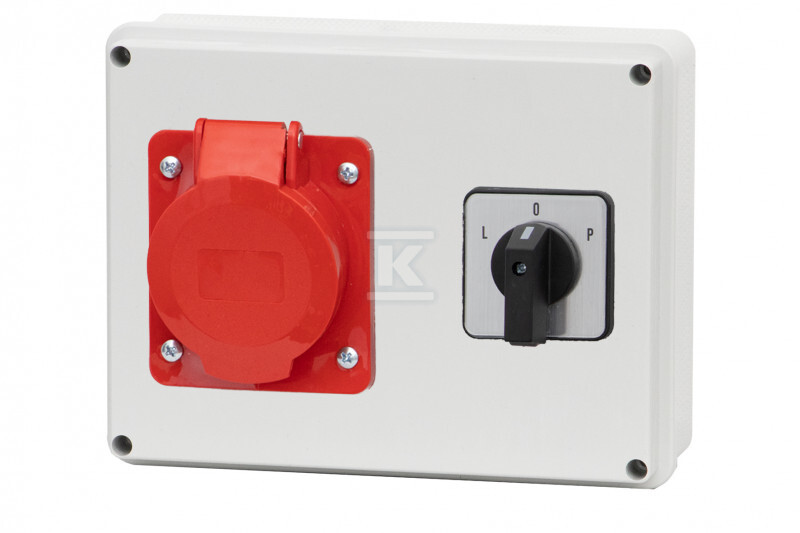 Розподільна коробка R-190 - розетки 32A - F3.0779
