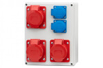 Розподільна коробка R-240 - гнізда 2x16A 5p, 32A 5p, 2x230V