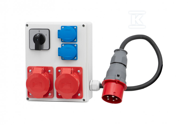 Quadro de distribuição R-240 - tomadas - F3.0107