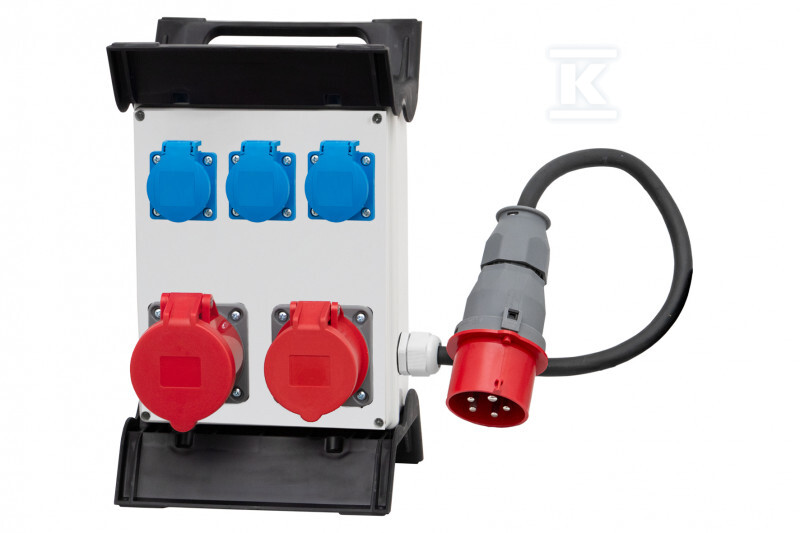 Distribuidor R-240 - tomadas 2x16A 5P, - F3.0914