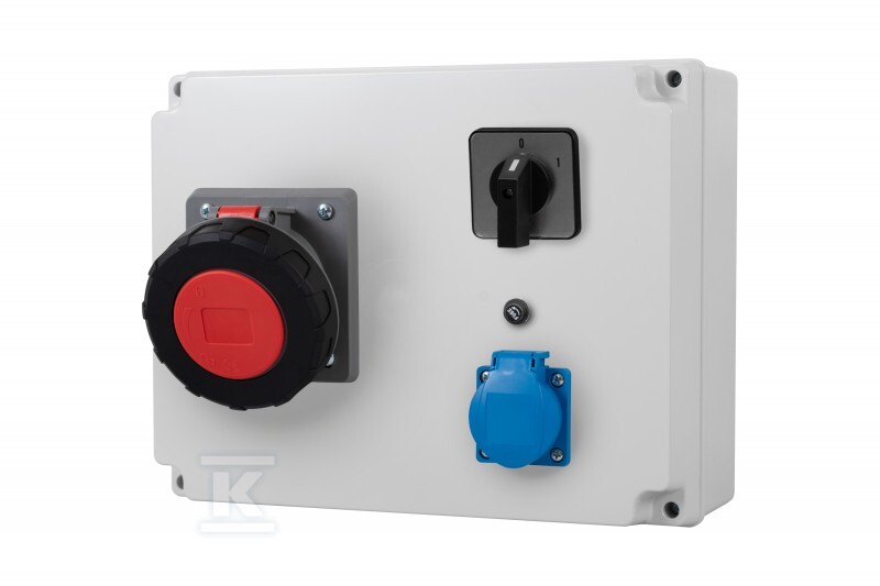 Quadro elettrico R-310 - prese 63A 5P, - F3.0295