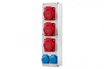 Розподільна коробка Vertical B - розетки 3x16A 5P, 2x230V