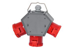 Розподільна коробка POLYBOX - гнізда 3x32A 5P