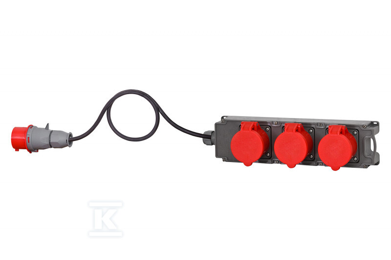 Розподільчий щит TRIBOX — гнізда 3x32A - F3.0583