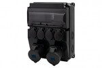 Розподільна коробка CAJA 12M SCENIC - розетки прямі 2x32A 3p, 4x230V