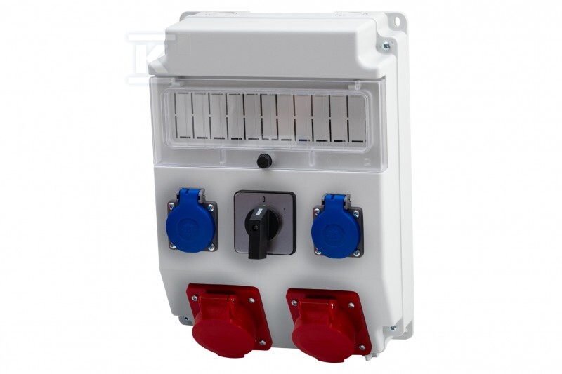 Distribution box CAJA 11M - sockets 16A - F3.0405