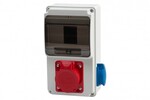 Розподільна коробка ULISSE 6M MINI - розетки 16A 5p, 230V