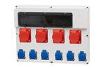 Розподільна коробка FEMO 18M - гнізда 4x16/5, 6x230V