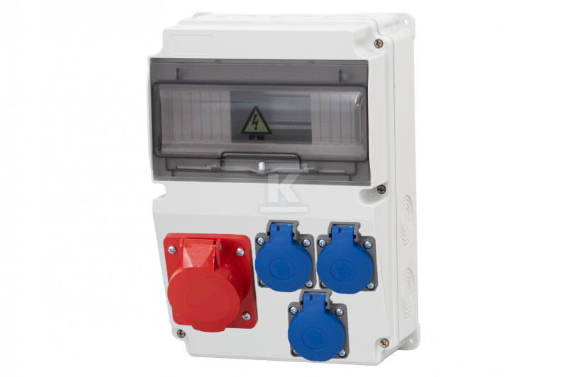 Tablou electric LAGO 10M - prize 16A - F3.0861
