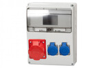 Розподільна коробка LAGO 11M - розетки 32A 5p, 2x230V