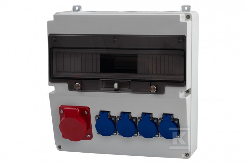 Distribution board LAGO 17M - sockets - F3.0511
