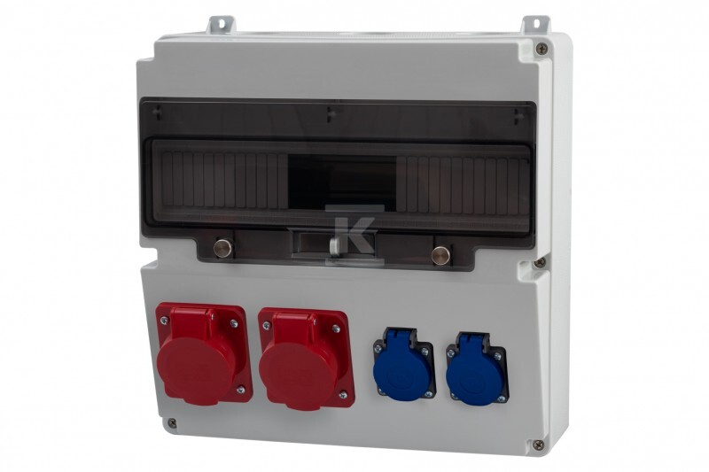 Quadro elettrico LAGO 17M - prese 2x32A - F3.0499