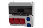 Razdelna kutija LAGO 17M - utičnice 3x32A 5p, 2x230V