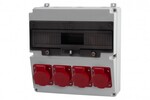Розподільна коробка LAGO 17M - розетки 16A 5p, 3x32A 5p