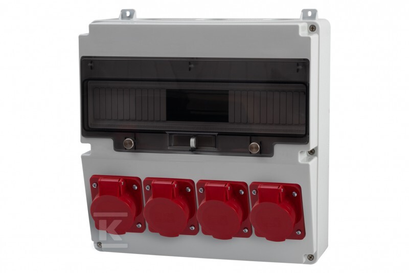 Розподільна коробка LAGO 17M - розетки - F3.0490