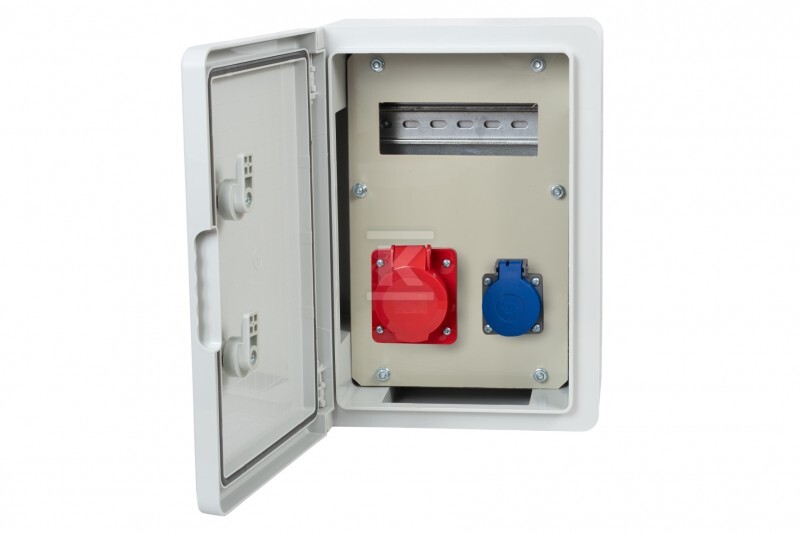 Építési elosztó RB-250 8M 32A5p, 230V - F3.0135