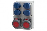 Razdelna kutija R-300 16A 5p, 32A 5p, 4x230V IP65