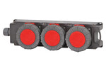 Verteiler TRIBOX - Steckdosen 16A 5-polig, 2x32A 5-polig IP65