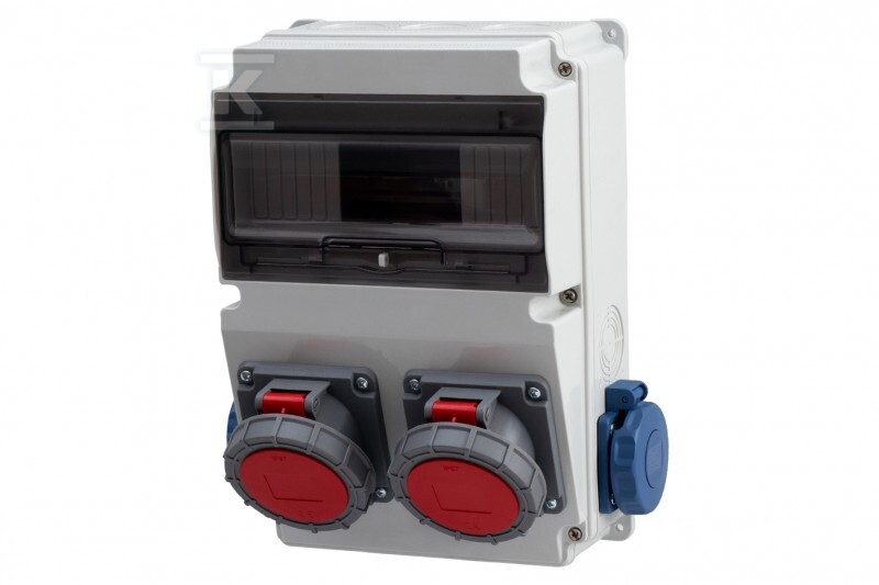 Quadro elettrico LAGO 10M - prese 2x32A - F3.0317