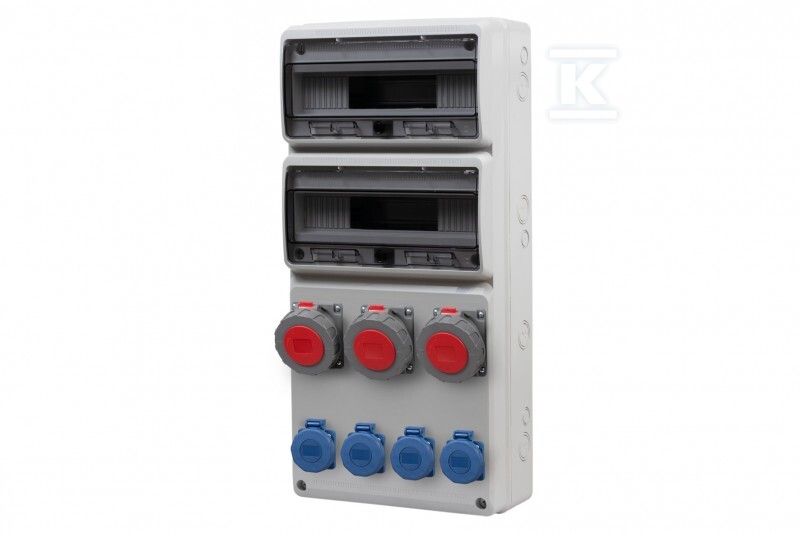 Quadro elettrico LEGATO 32M - prese - 75102.4