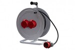 Prodlužovací kabel MAKARA-370 OW 5x2,5 16A 5p, 32A 5p, zástrčka 16A 5p - 50m