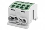 Zacisk HLK 125A-4 (1x35,3x25 / 1x35,3x25) - zielony
