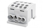 Zacisk HLK 125A-4 (1x35,3x25 / 1x35,3x25) - szary