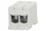 Клемна колодка LZ в корпусі ZU однопотокова 2x240mm² /2x240mm² - Al/Cu сіра