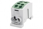 Zacisk HLK 125A-2 (1x35,1x25 / 1x35,1x25) - zielony