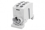 HLK terminal 100A-2 (1x25,1x16 / 1x25,1x16) - grey
