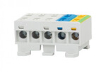 Listwa zaciskowa LZ w korpusie ZU 5-torowa 5x35mm2 (3L+N+PE) Al/Cu