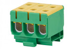 Клемна колодка LZ в корпусі ZU 1-потокова 3x50mm² / 3x50mm² - Al/Cu жовто/зелена