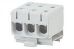 Listwa zaciskowa LZ w korpusie ZU 1-torowa 3x50mm2 / 3x50mm2 - Al/Cu szara
