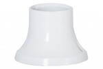 Simple screw-in lampholder E27 white