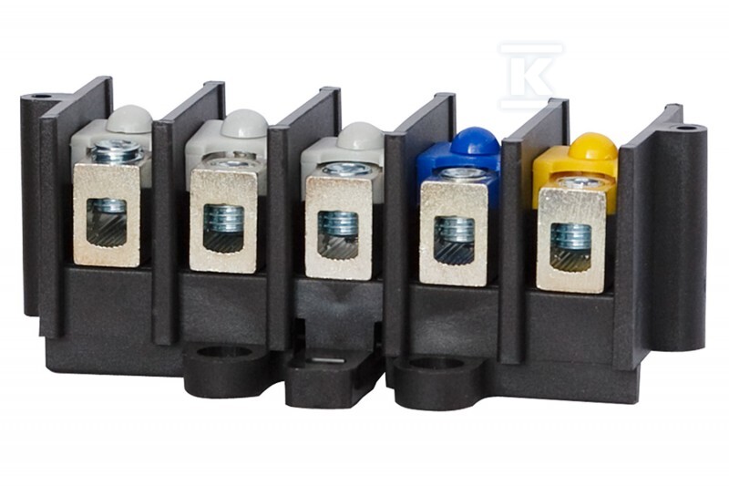 Клемна колодка LZW 5x16мм2 Cu/Al. - F2.0216