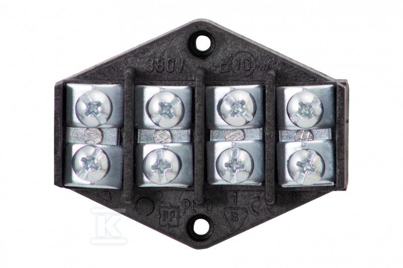 Regleta de conexión LZ 4x4 mm2 - rombo - F2.0100
