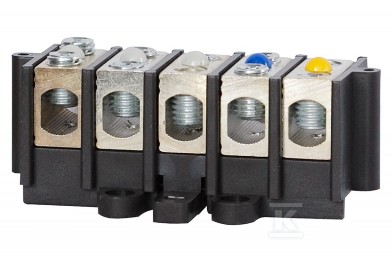 Клемна колодка LZW 5x50мм2 Cu/Al. - F2.0218